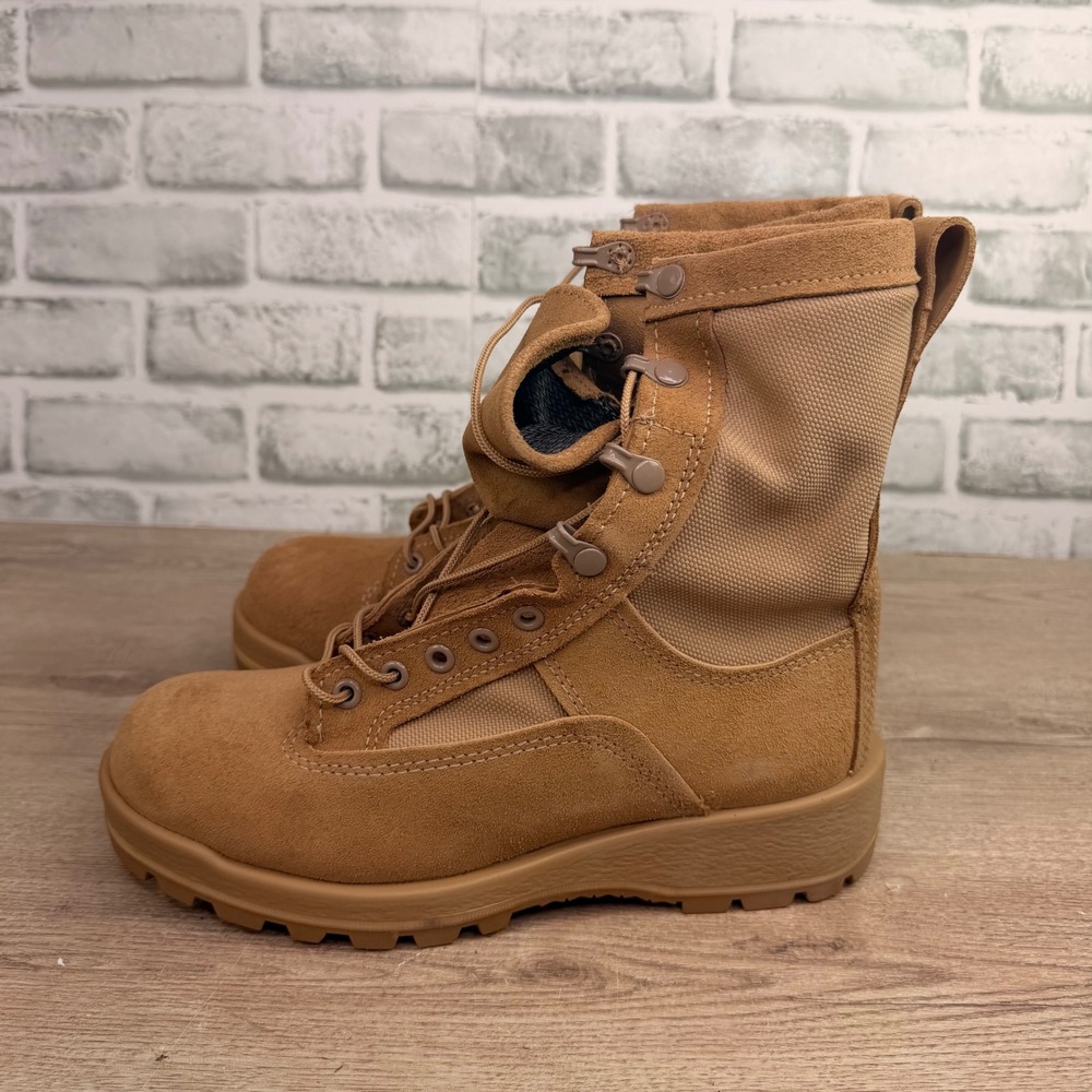 Altama Combat Boots Suede Tan Mens 6 R